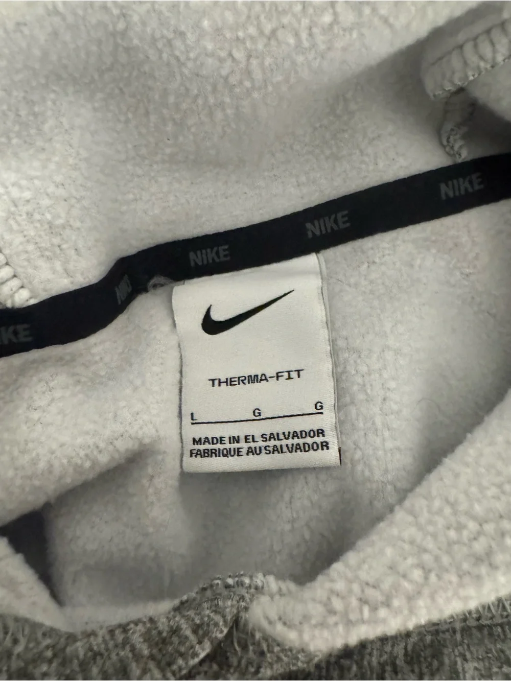 Nike hoodie heather